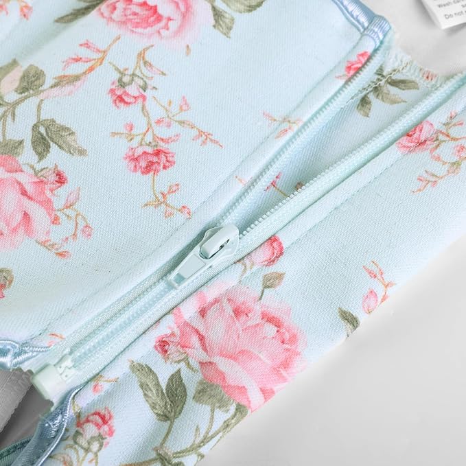 Blue Pink Floral