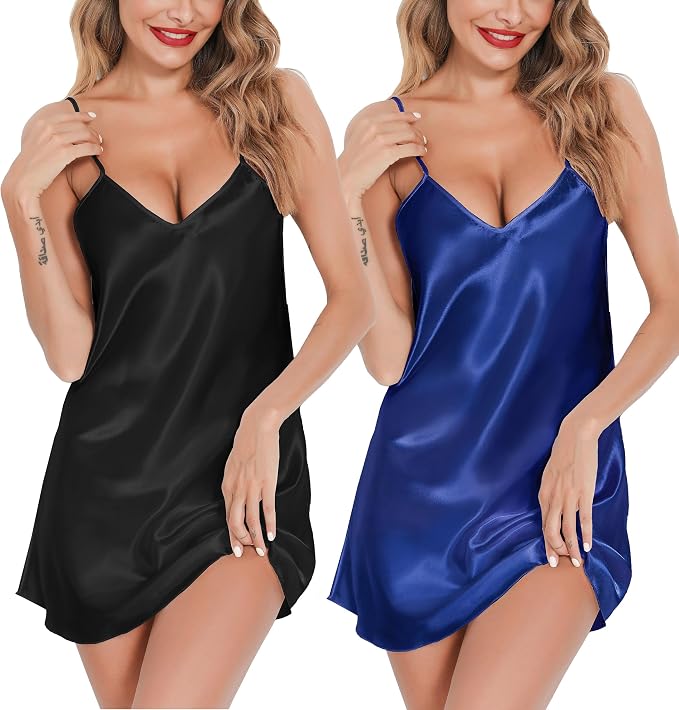 Black & Dark Blue