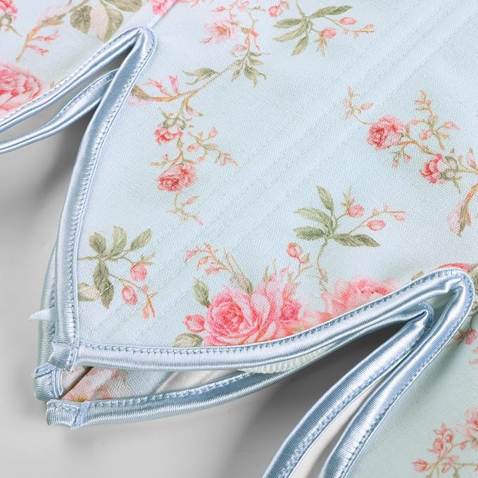 Blue Pink Floral
