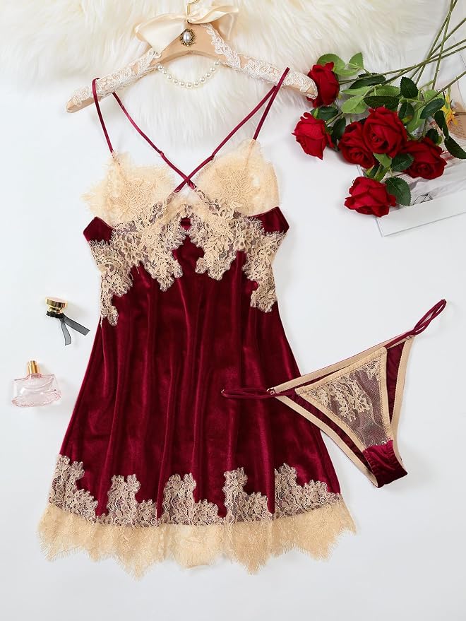 Velvet Wine Red