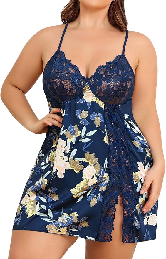 Floral Navy