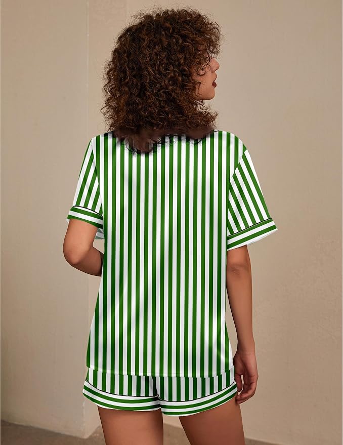 Green-white Stripes