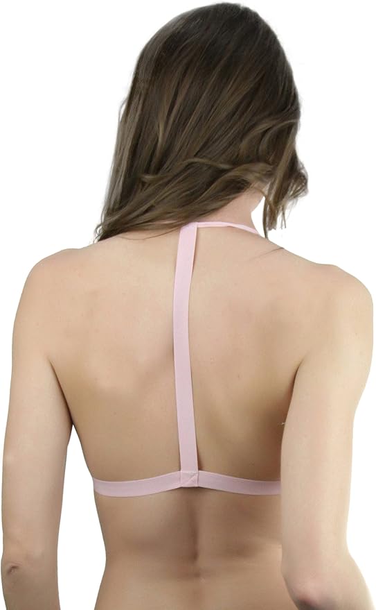 T-strap Lace - Pink
