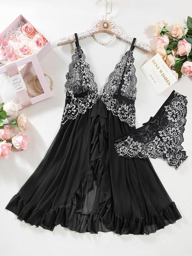 Black White