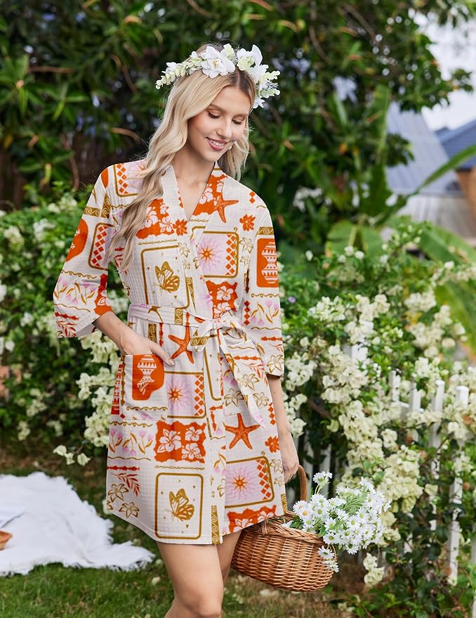 Beige-nature Printed