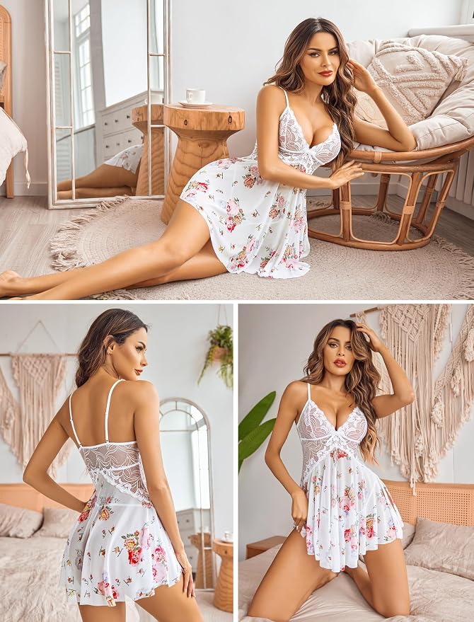 Pink Floral Print