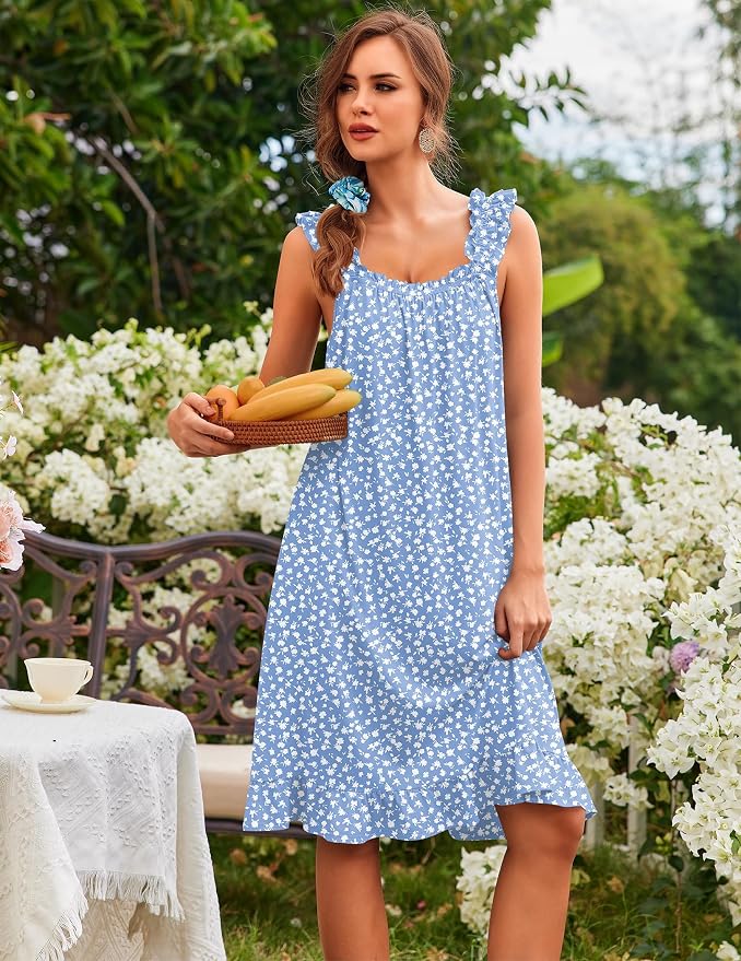 Floral Blue