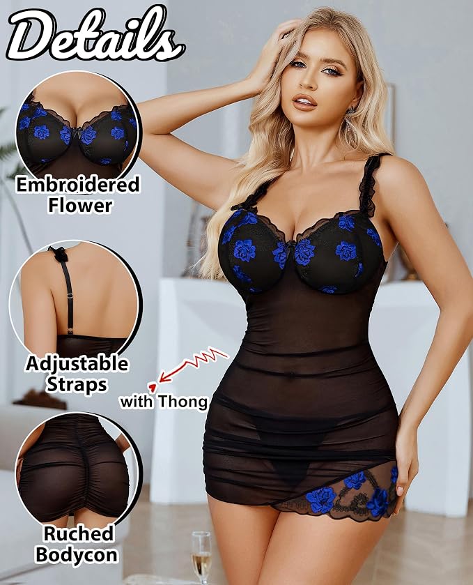 Blue Floral