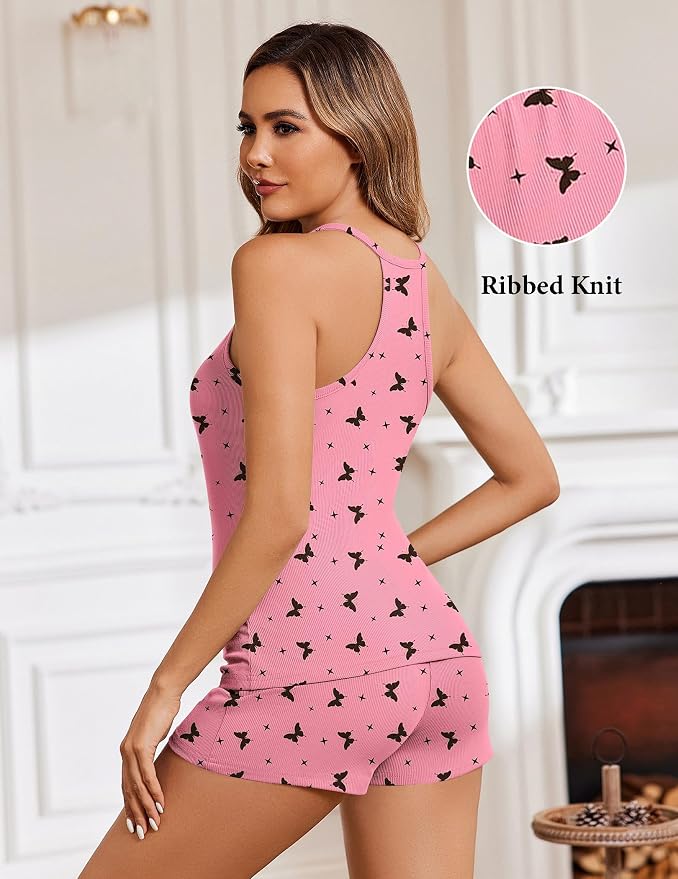 Pink Black Butterfly