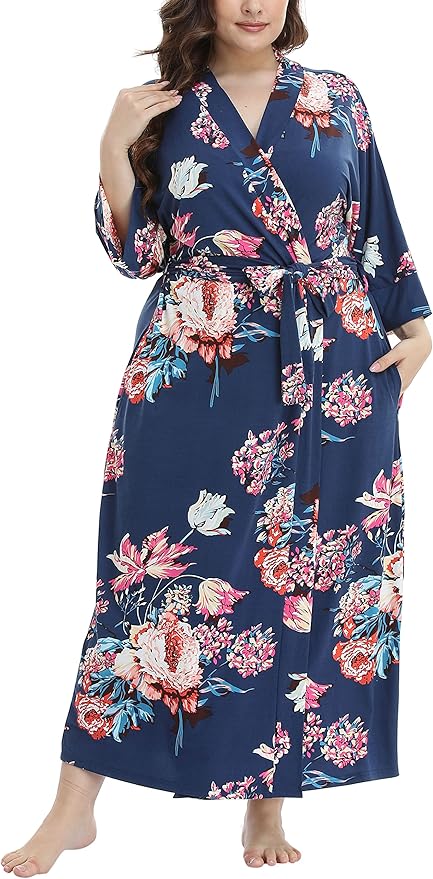 Navy Floral
