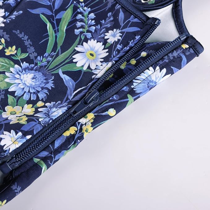Navy Blue Floral