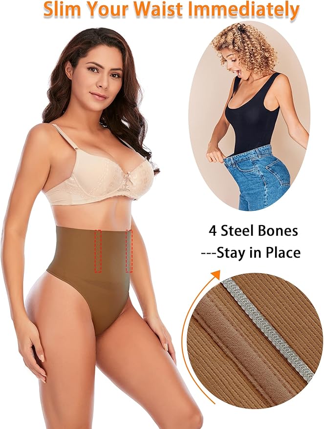 01# Brown-mid Waisted(has Boning)