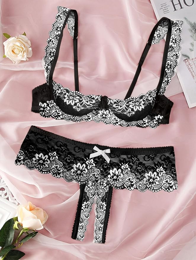 Floral Black