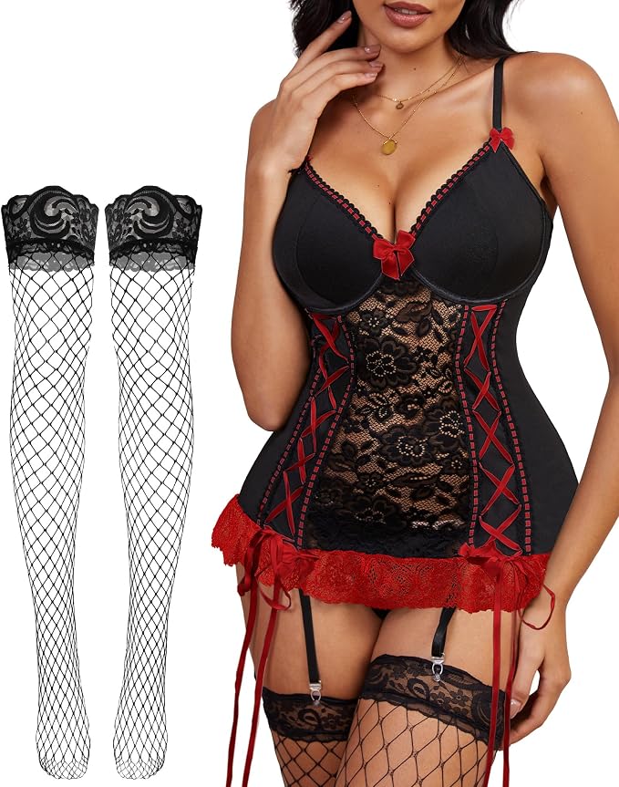 Black With Red
