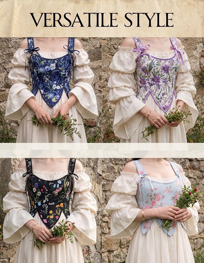 Blue Pink Floral