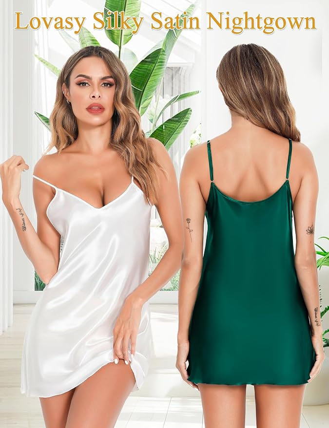 White & Dark Green