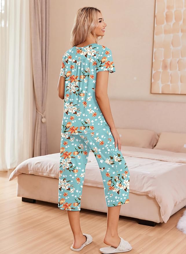Turquoise Floral