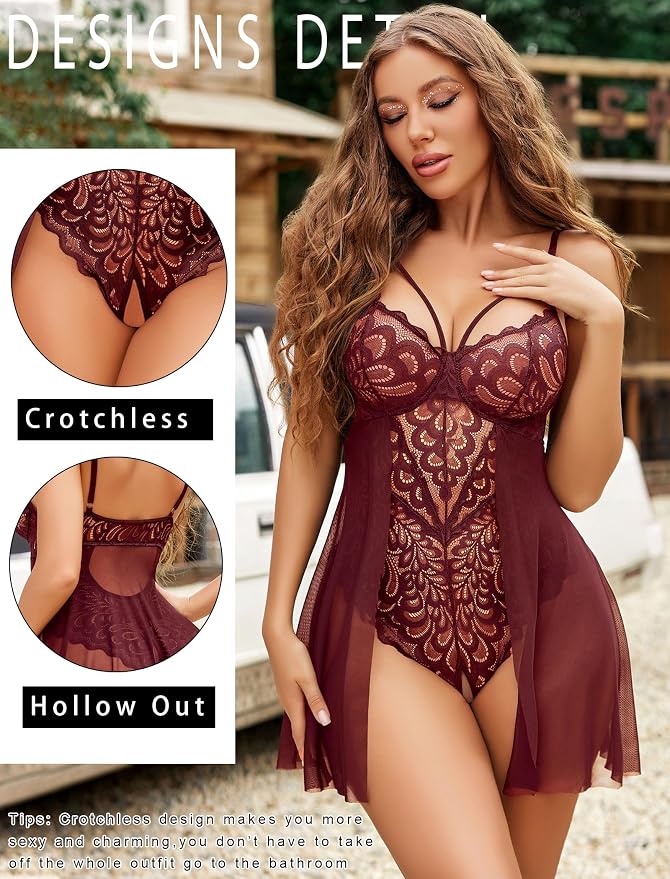 Dark Red-unique Crotch