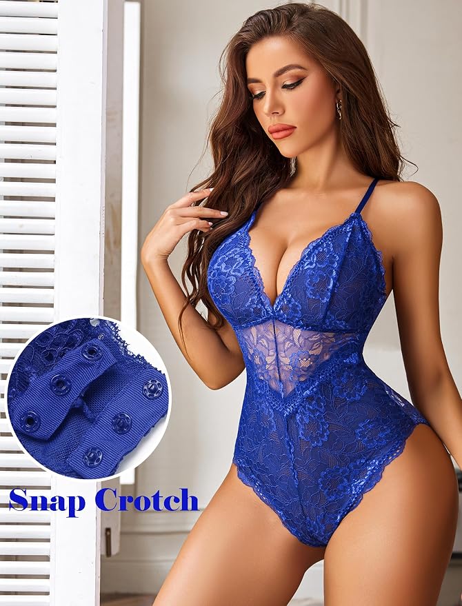 Blue-(with Snap Crotch)