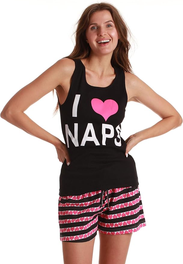 I Love Naps Black