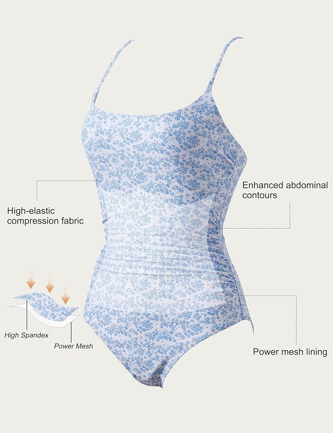 Blue Ditsy Floral