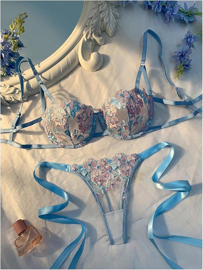Light Blue and Pink
