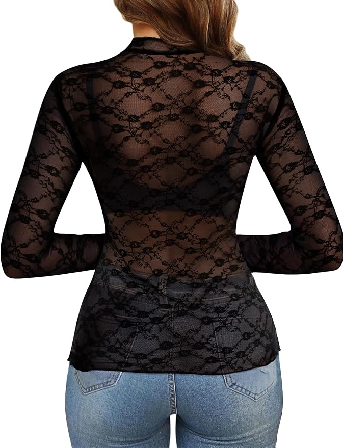 Black Frill Hem