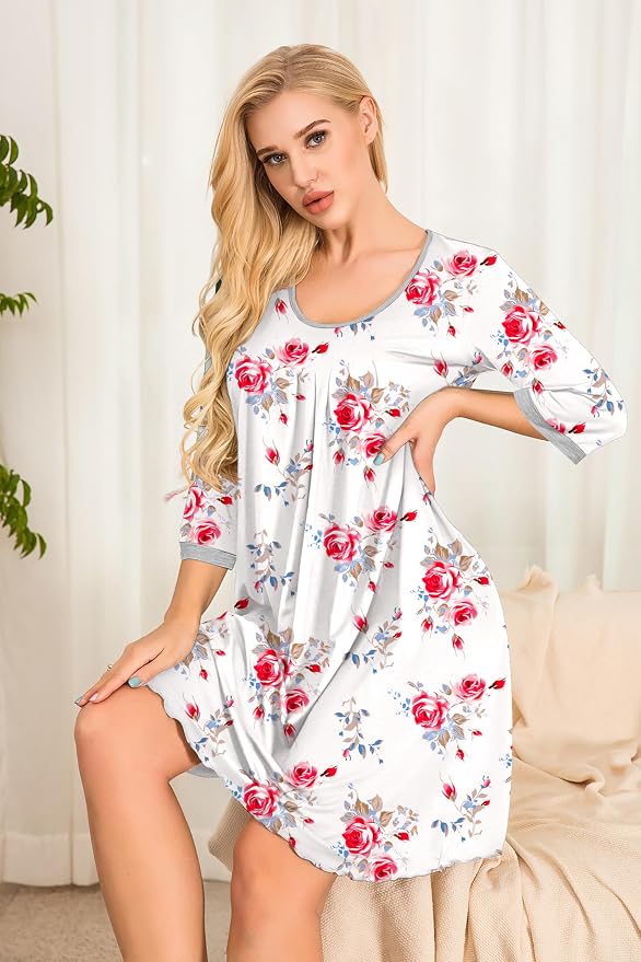 Floral Rose White