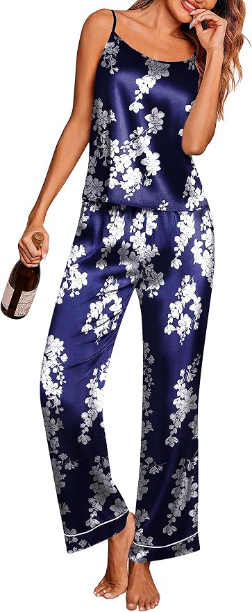 Blue and White Floral