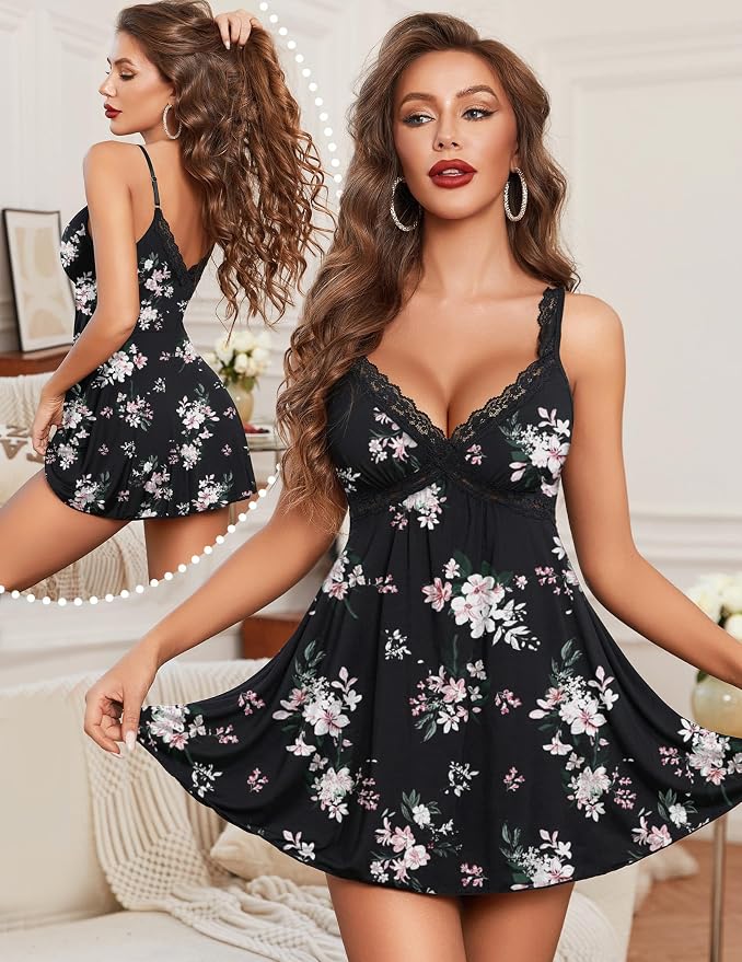 Black Floral