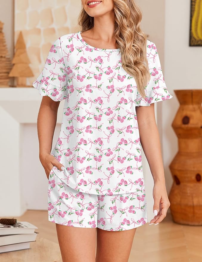 Pink Hydrangea Flower Print