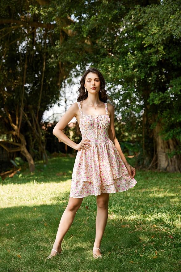 Pink Yellow Floral