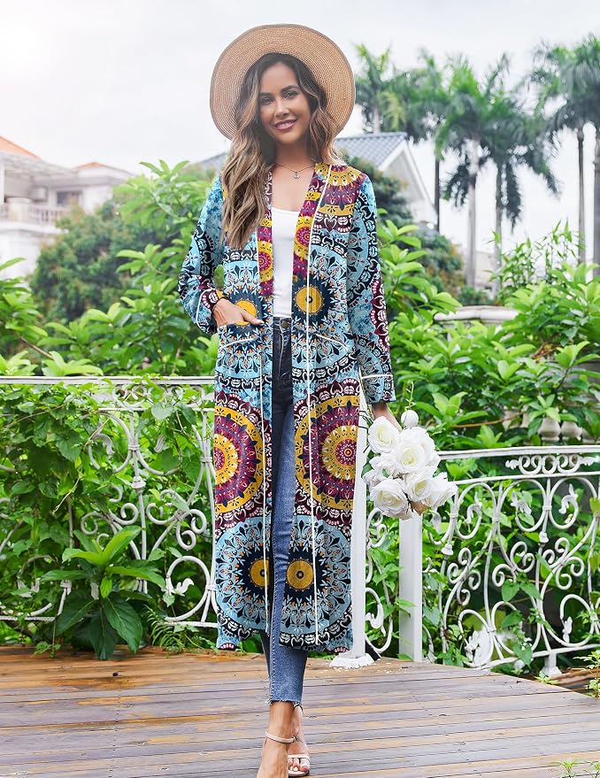Floral Mandala Blue