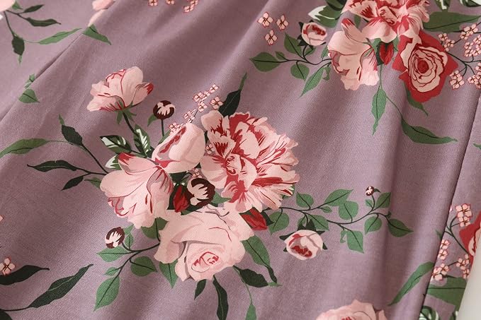 Light Pink/Brown Flowers
