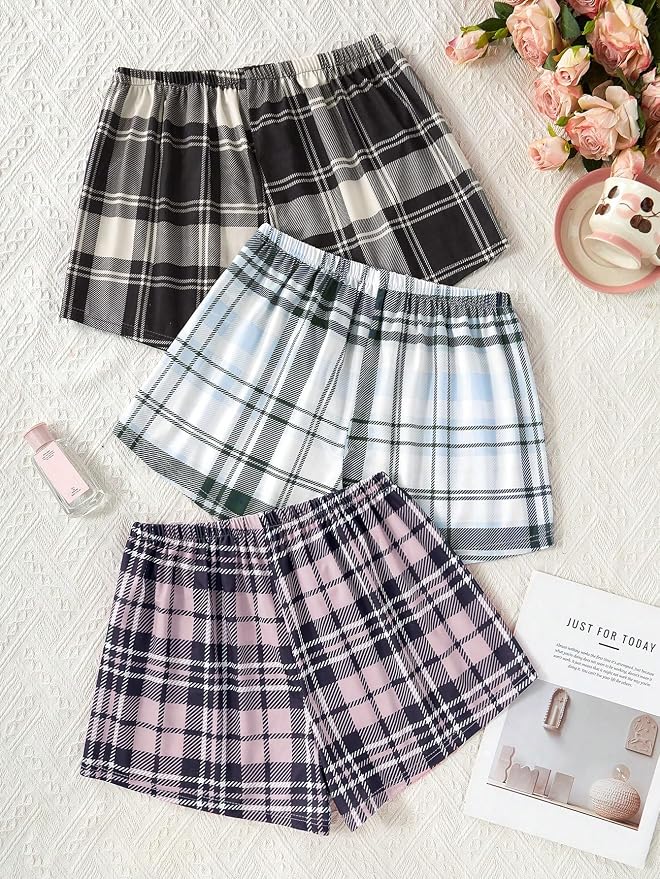 Pink Khaki Checkered