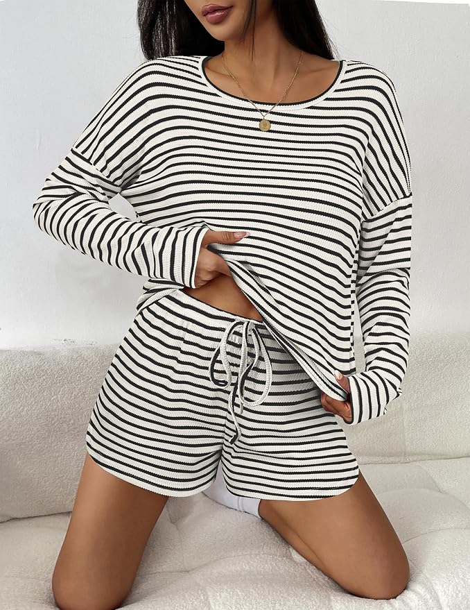 White and Black Stripes