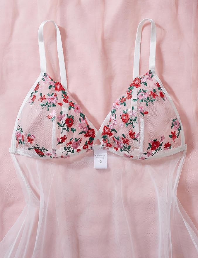 White/Red Flowers