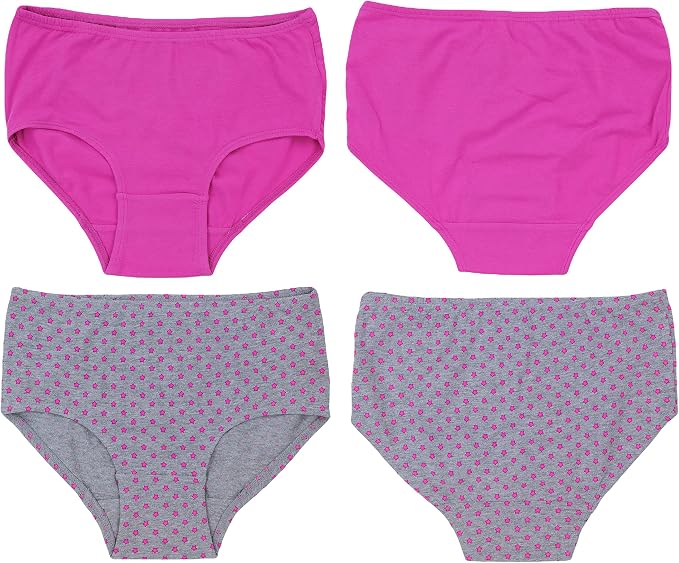 6 Pack: Hearts and Dots Prints and Solid Colored Assortment