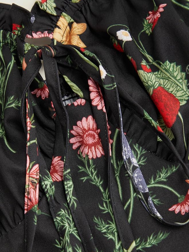 Black Floral