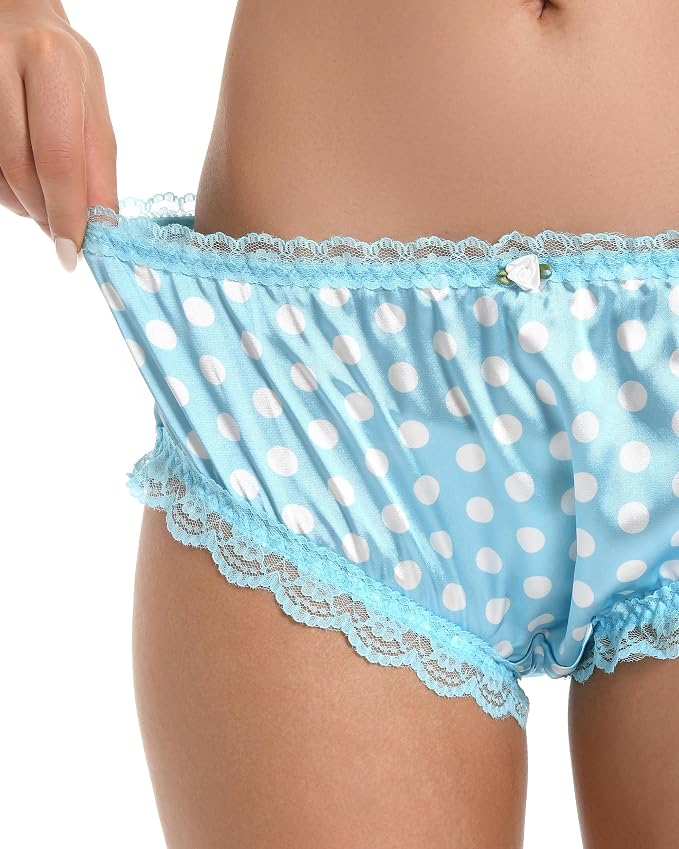 Aqua Blue - Polka Dots