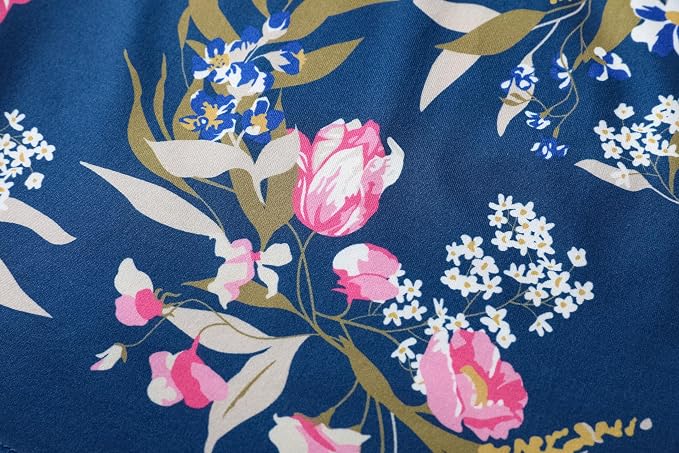 White Rose/Navy