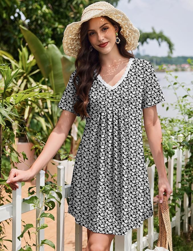Floral Black