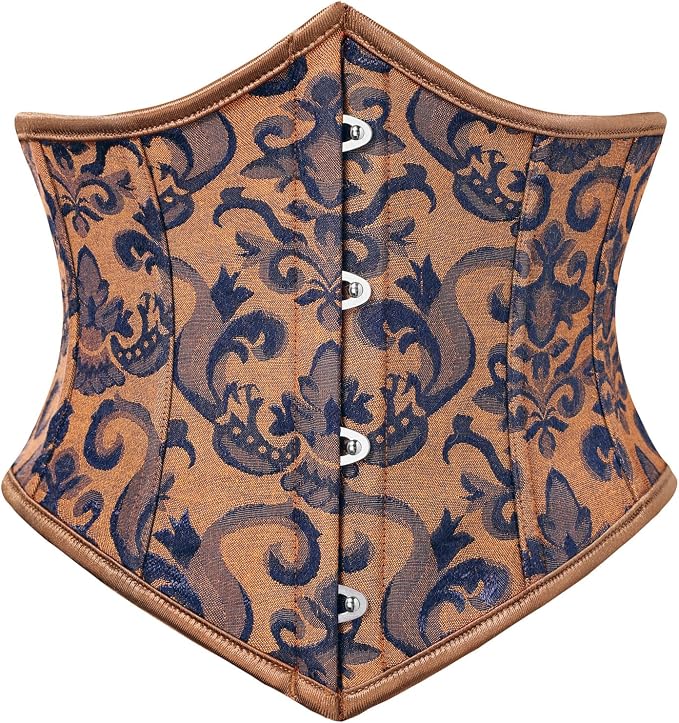 Midnight Copper Jacquard