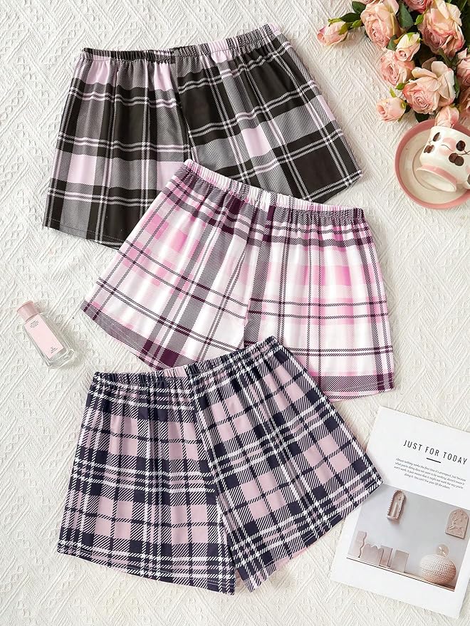 Pink Purple Checkered