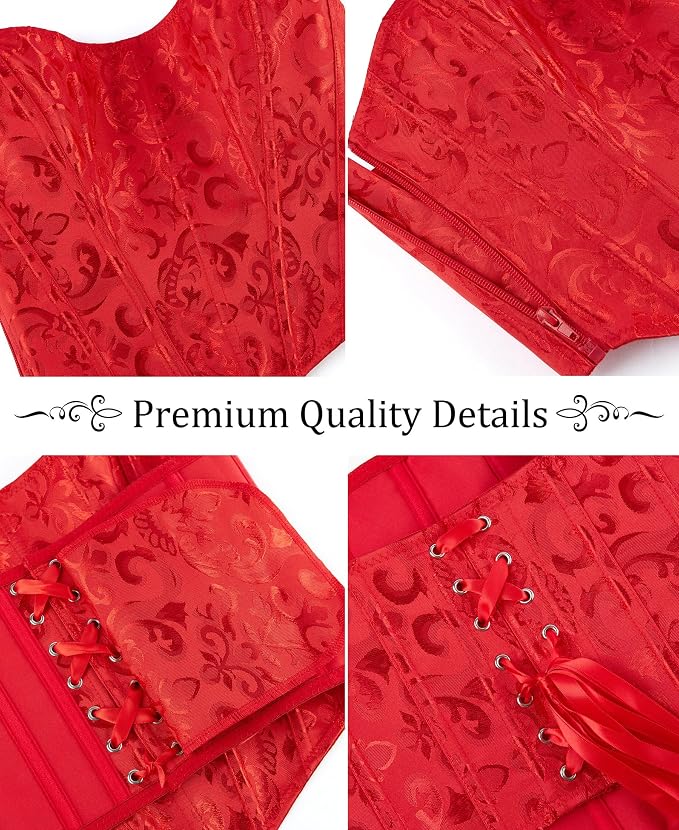 Red Jacquard