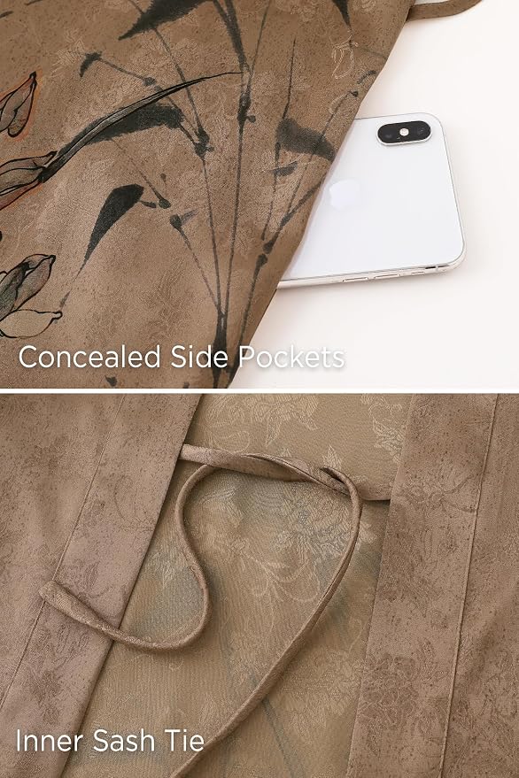Plum Blossom - Light Brown
