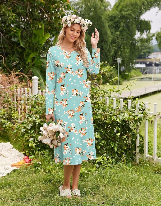 Light Green Floral