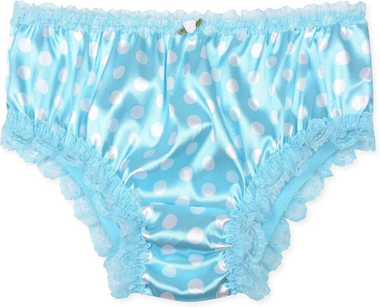 Aqua Blue - Polka Dots