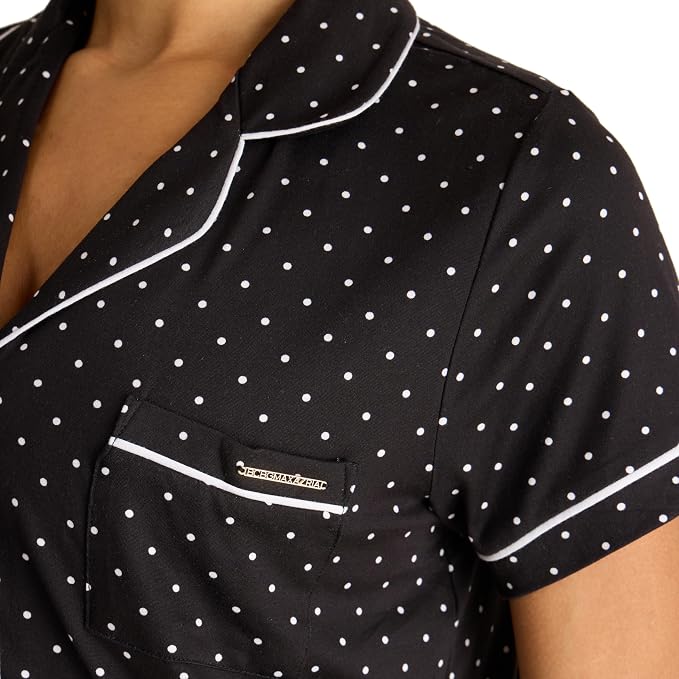 Black and White Polka Dot