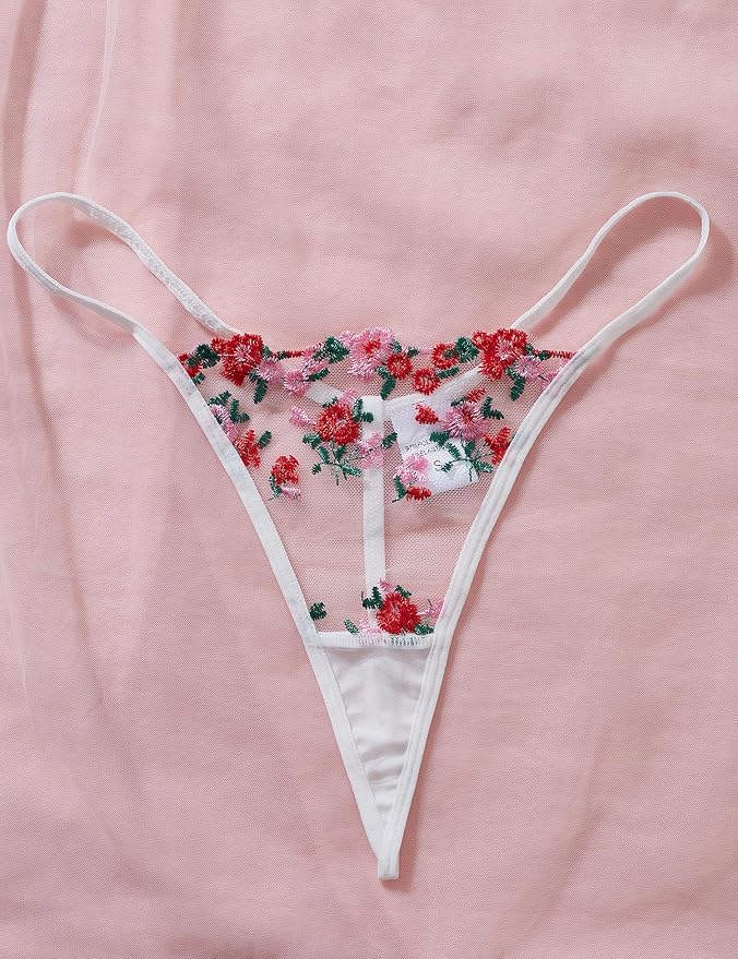 White/Red Flowers